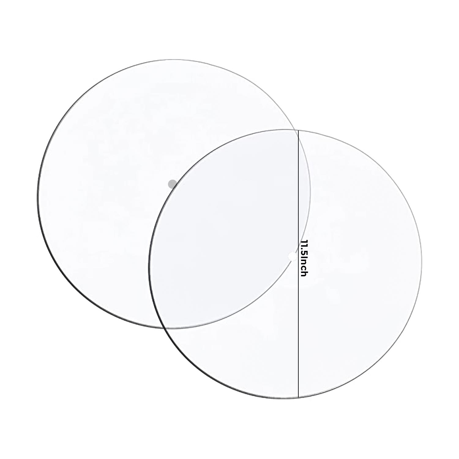 11.5" ROUND ACRYLIC DISCS 2PCS