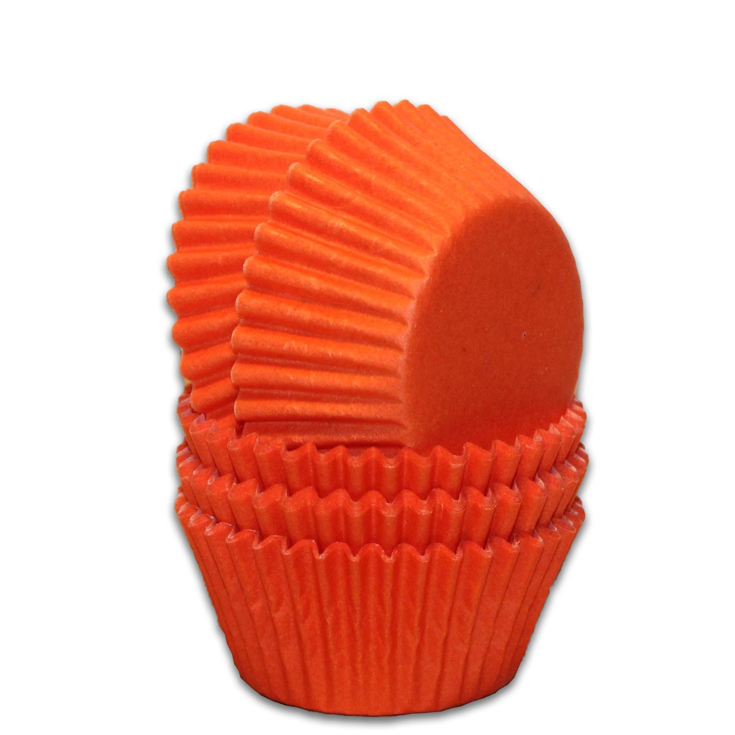 11.5CM ORANGE CUPCAKE LINERS 100PCS