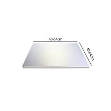 16'' SQUARE SMOOTH SILVER CAKE BOARD