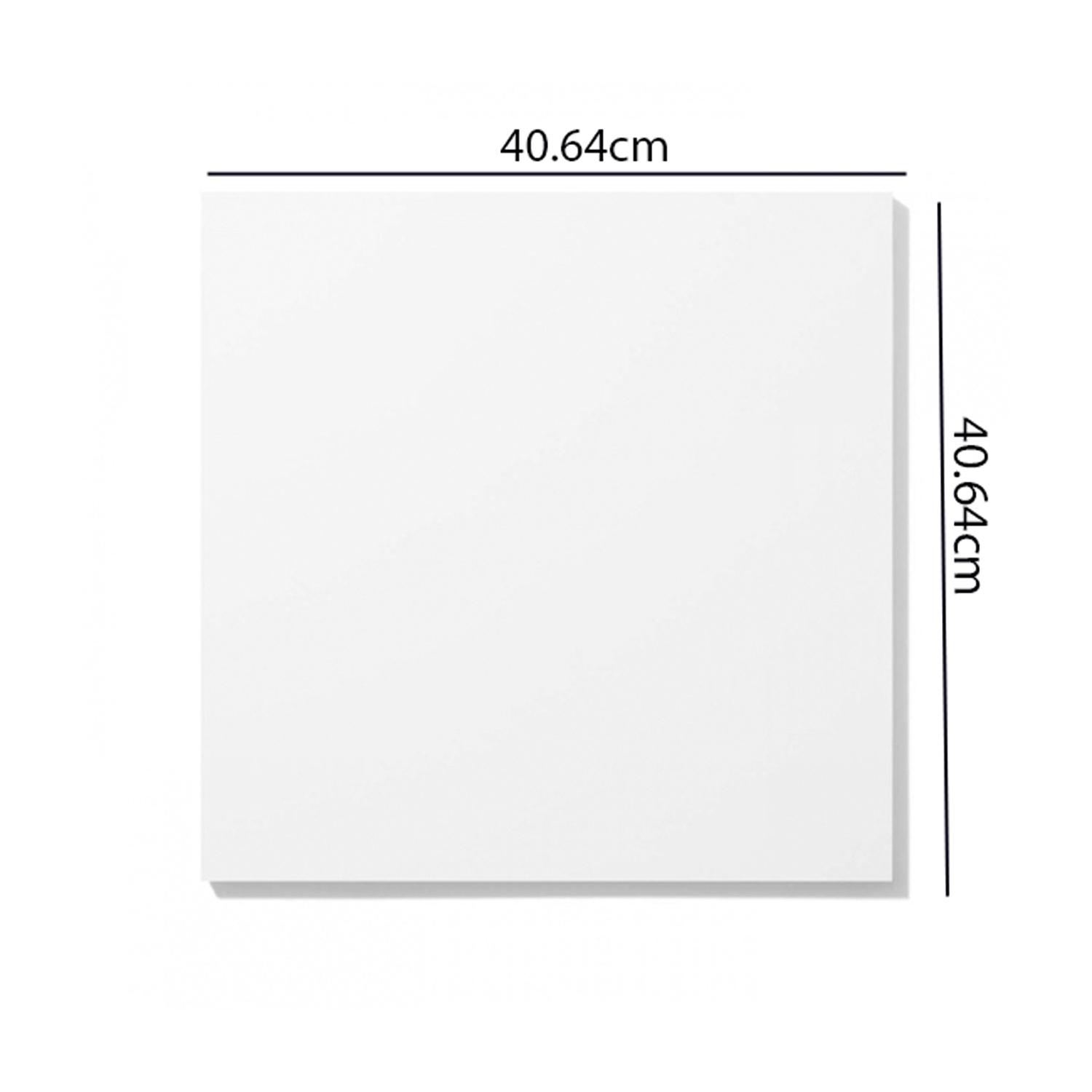 16'' SQUARE SMOOTH WHITE CAKE BOARD