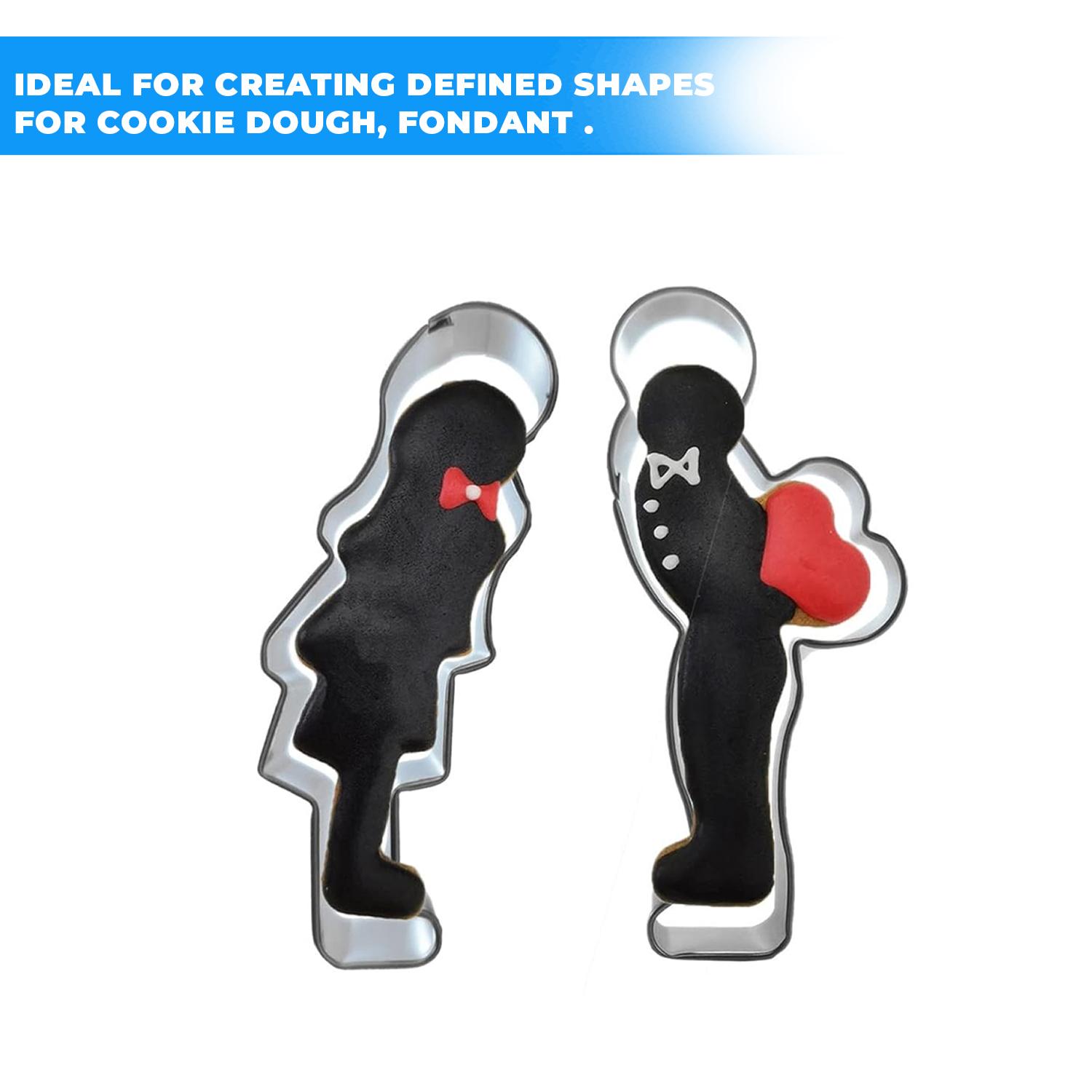 2PCS STAINLESS STEEL SILHOUTTE CUTTER SET