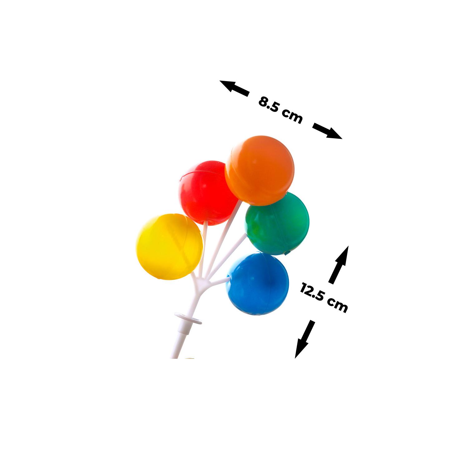 5PC PLASTIC BALL TOPPER