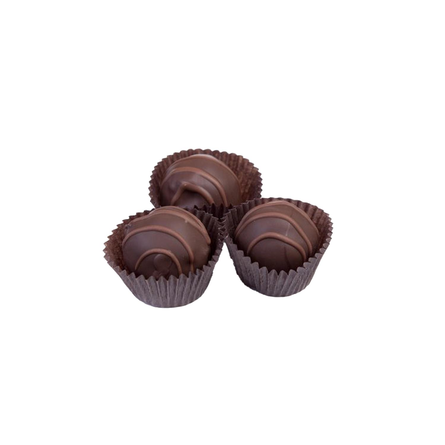 60MM BROWN CANDY TRUFFLE 100PCS