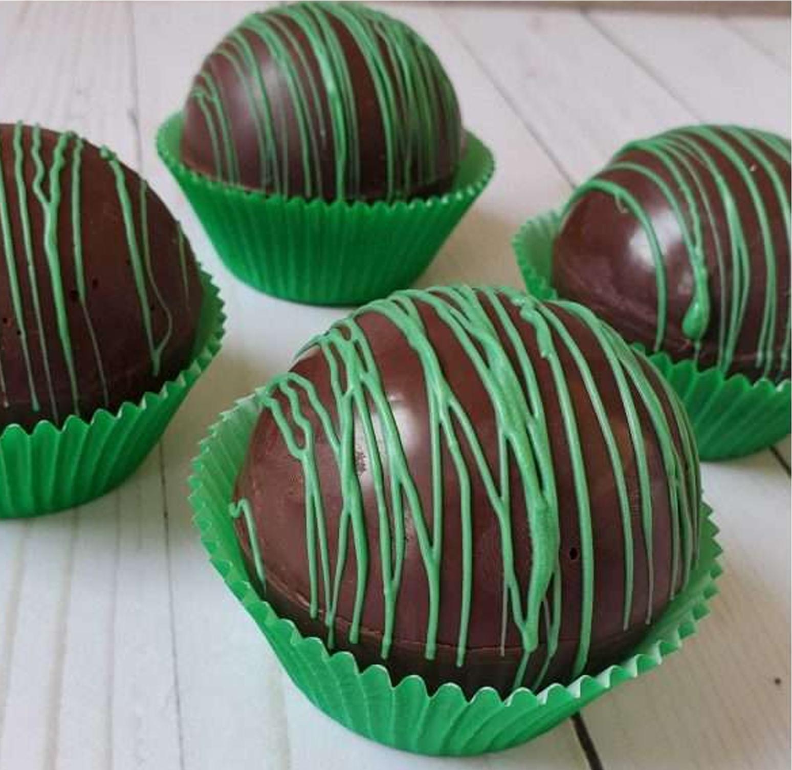 60MM GREEN CANDY TRUFFLE 100PCS