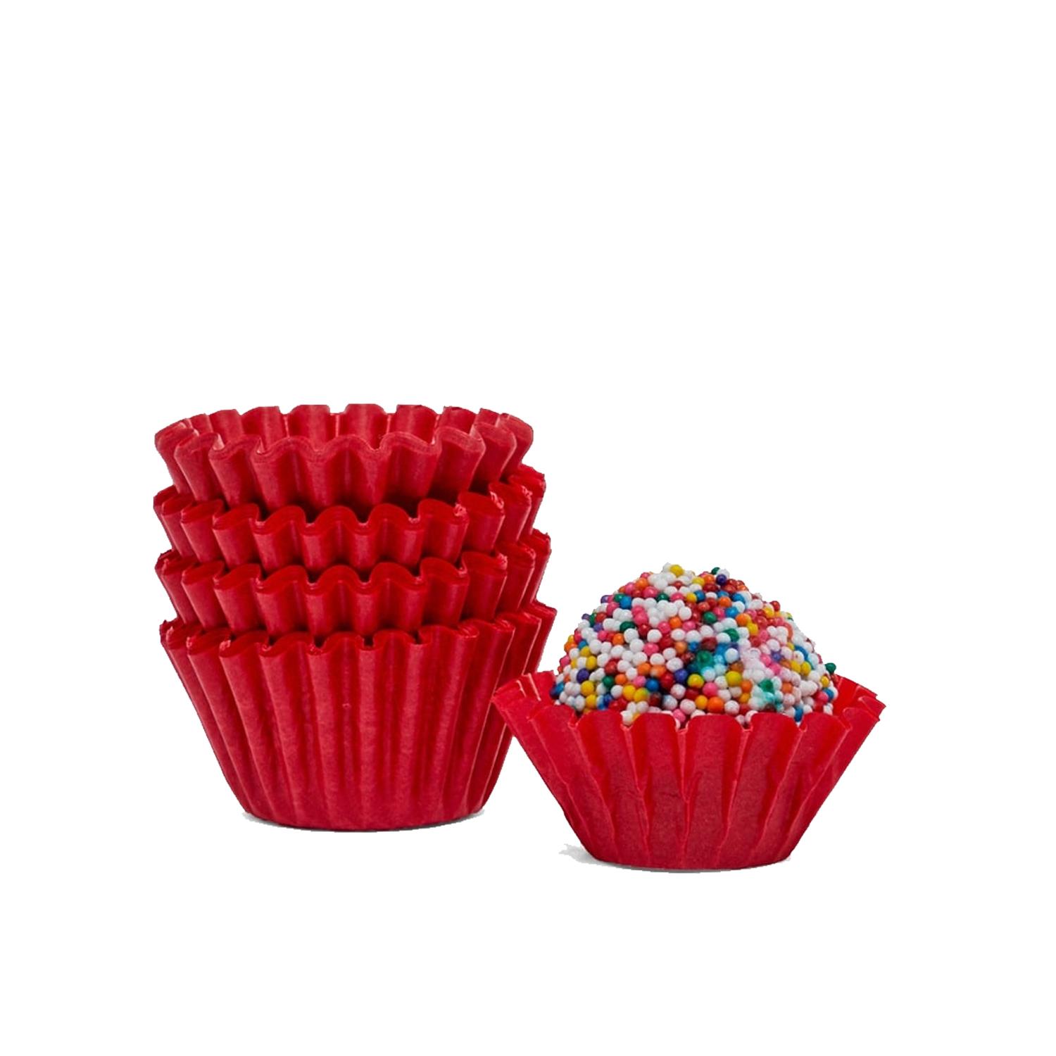 60MM RED CANDY TRUFFLE 100PCS