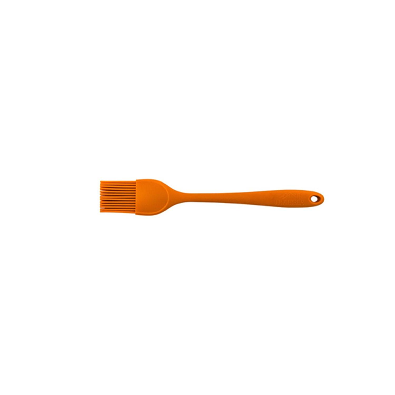 8'' COLOURFUL SILICON BRUSH ORANGE