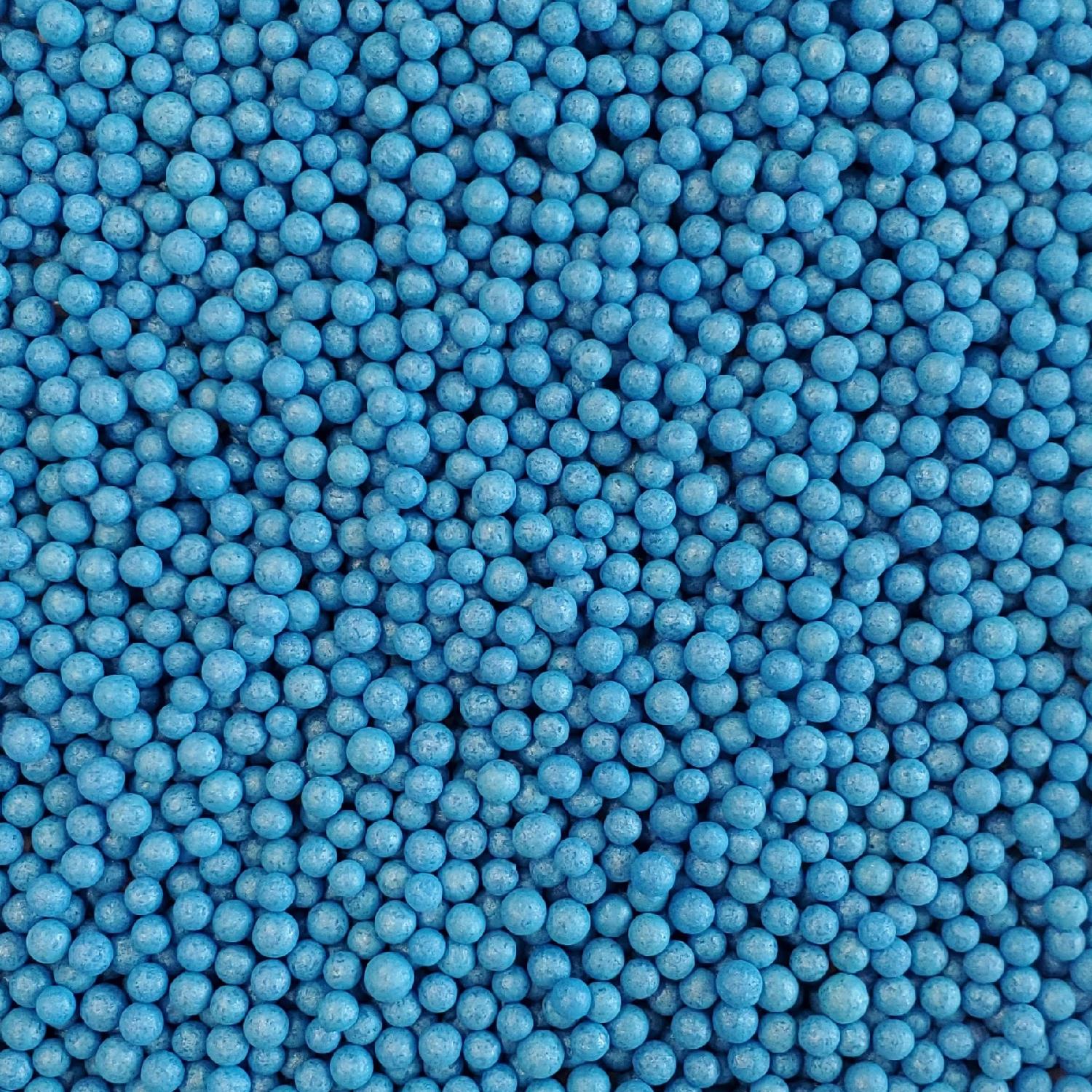 BLUE SUGAR PEARLS 7MM 1KG