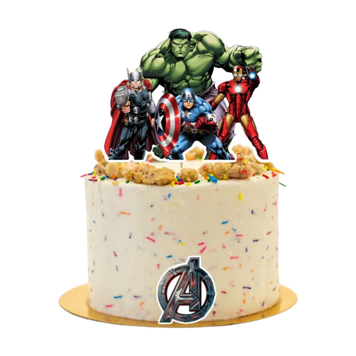 CARDSTOCK PAPER TOPPER A5 AVENGERS