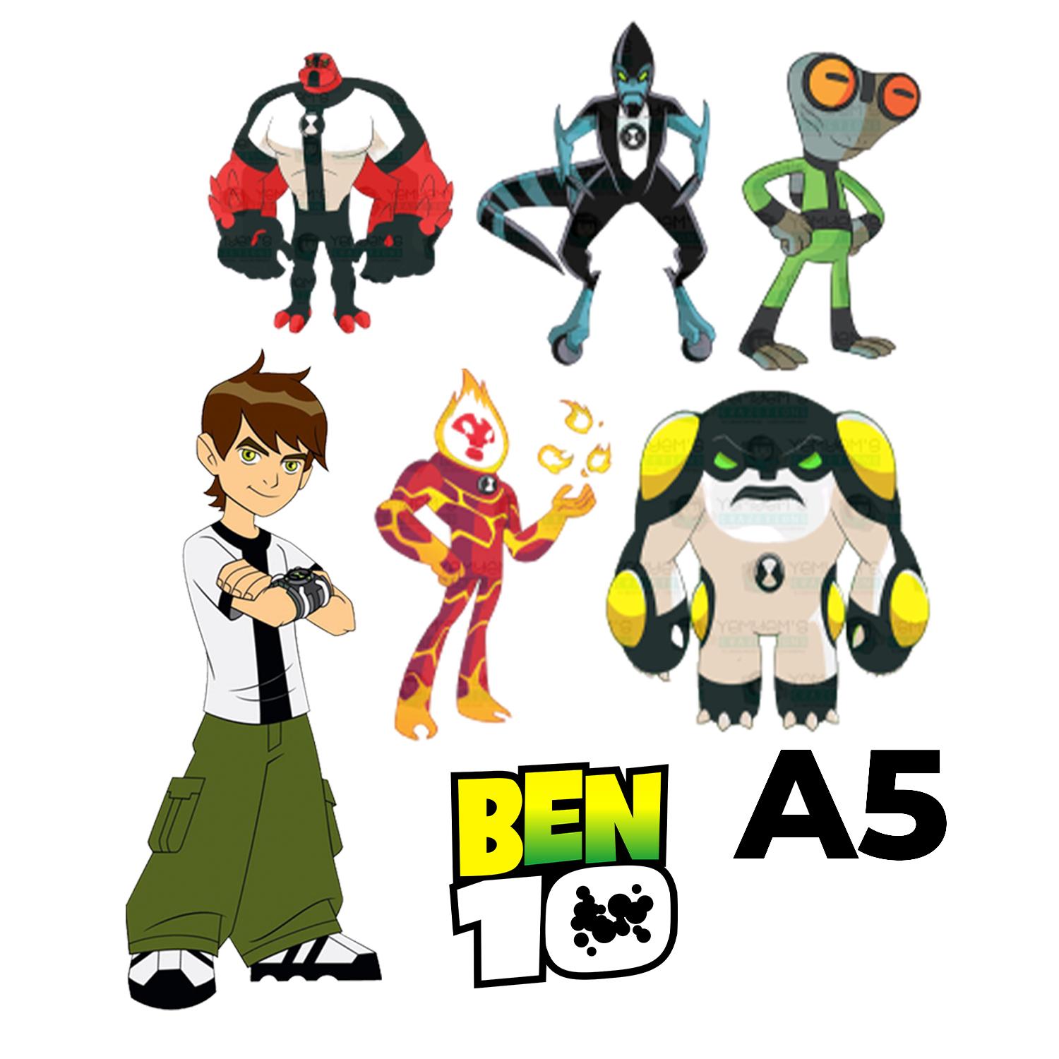 CARDSTOCK PAPER TOPPER A5 BEN 10