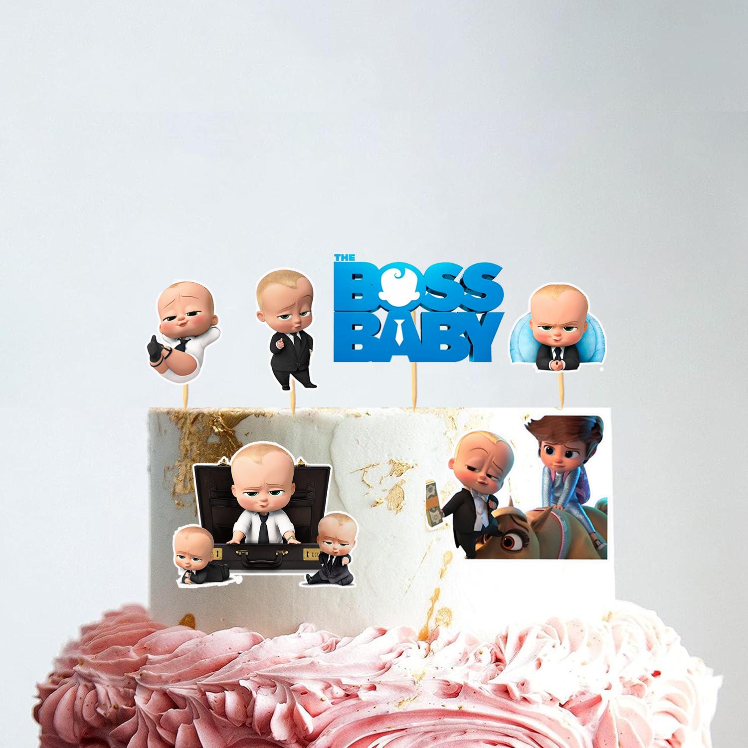 CARDSTOCK PAPER TOPPER A5 BOSS BABY