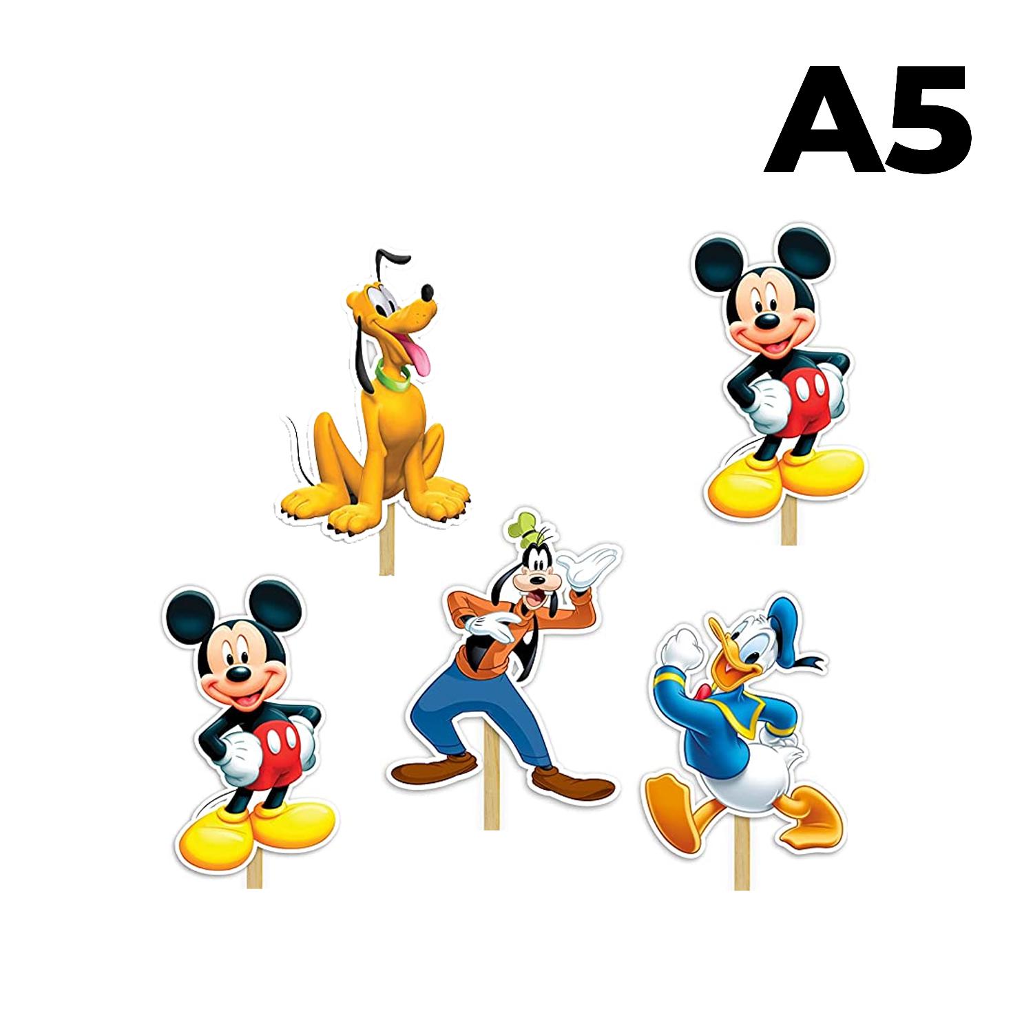 CARDSTOCK PAPER TOPPER A5 MICKEY MOUSE