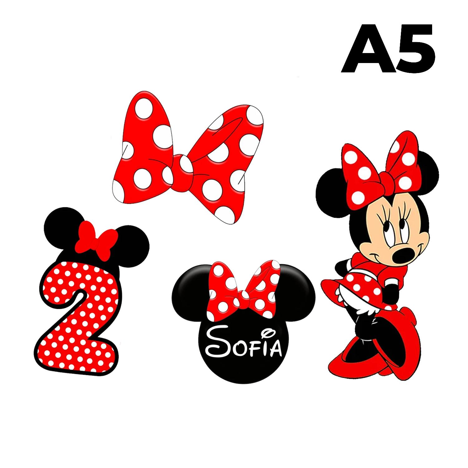 CARDSTOCK PAPER TOPPER A5 MINNIE MOUSE