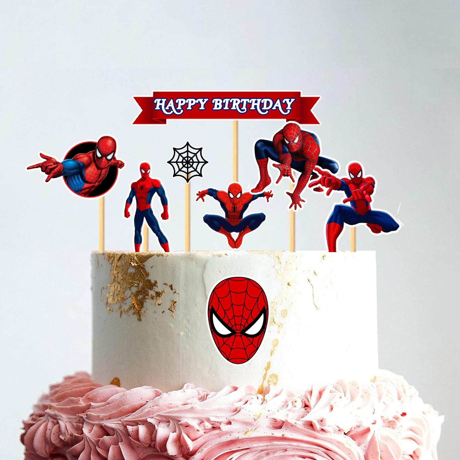 CARDSTOCK PAPER TOPPER A5 SPIDERMAN