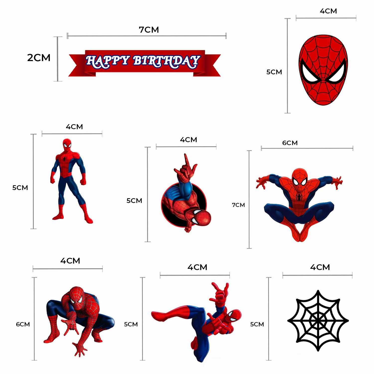 CARDSTOCK PAPER TOPPER A5 SPIDERMAN