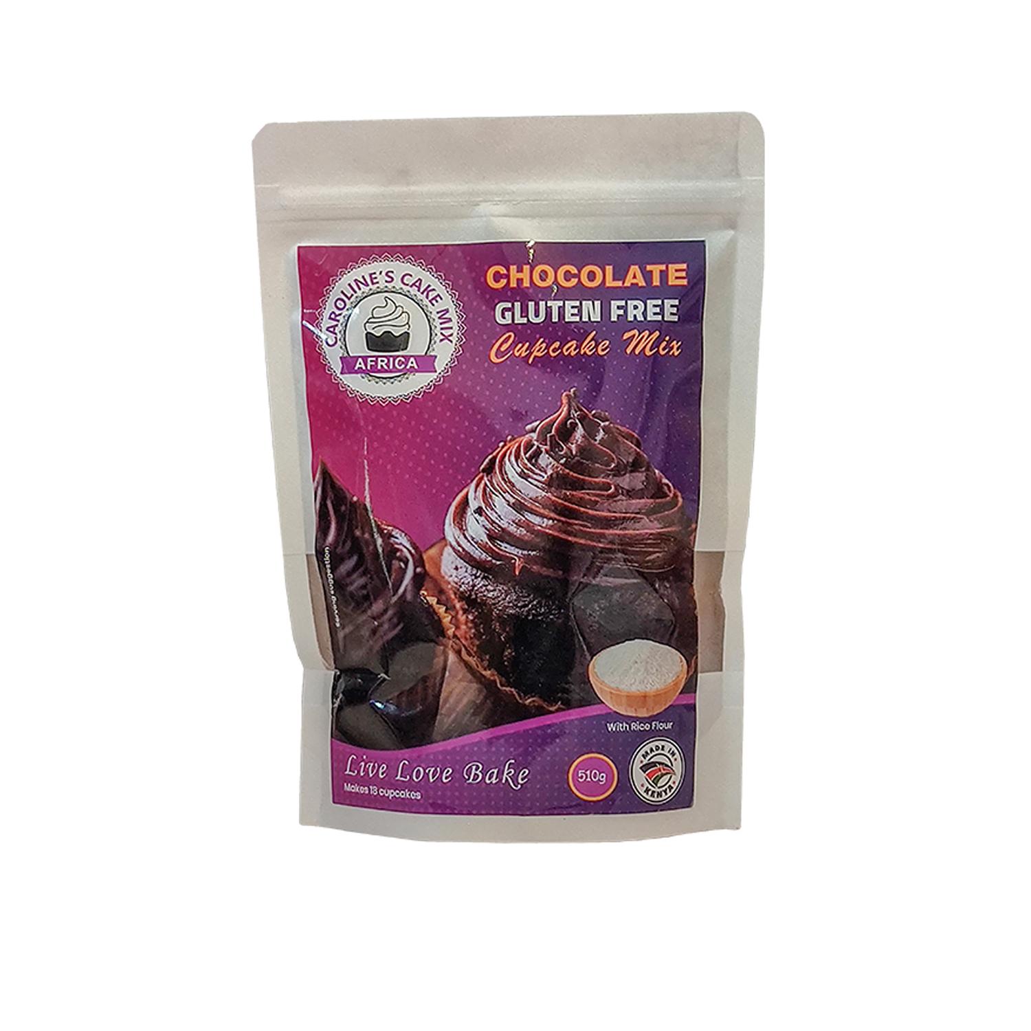 CAROLINES GLUTEN FREE CHOCOLATE CUPCAKES 510GMS