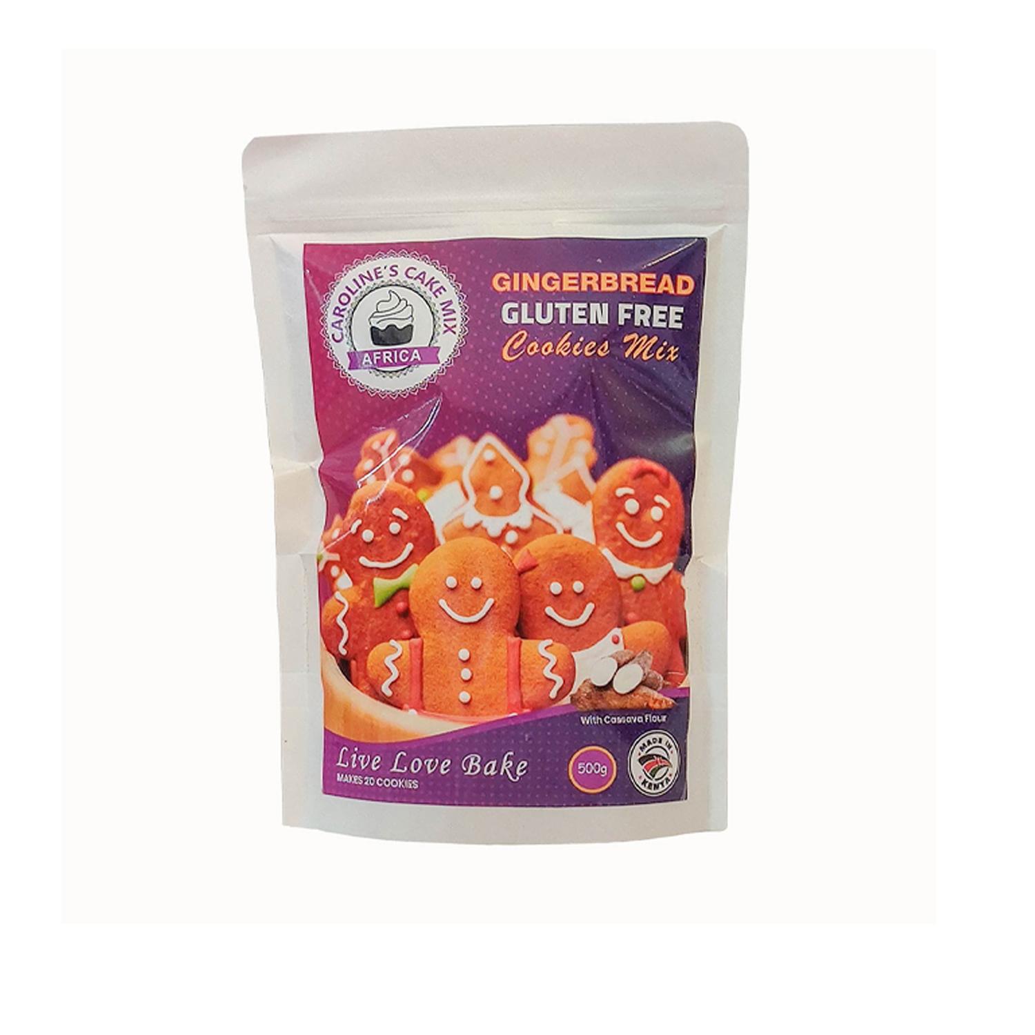 CAROLINES GLUTEN FREE GINGERBREAD COOKIES MIX 500GMS