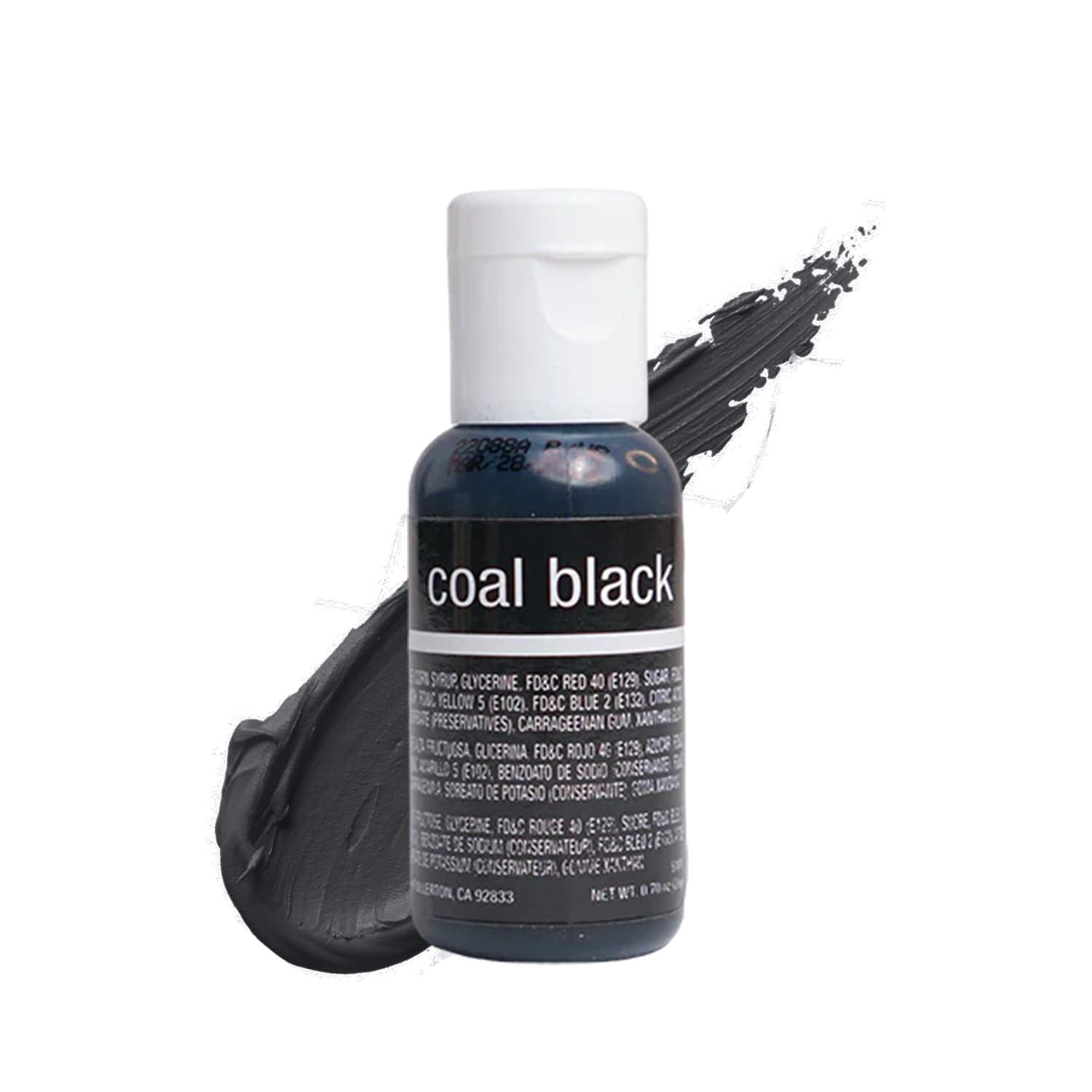 CHEFMASTER COAL BLACK LIQUA GEL 20MLS