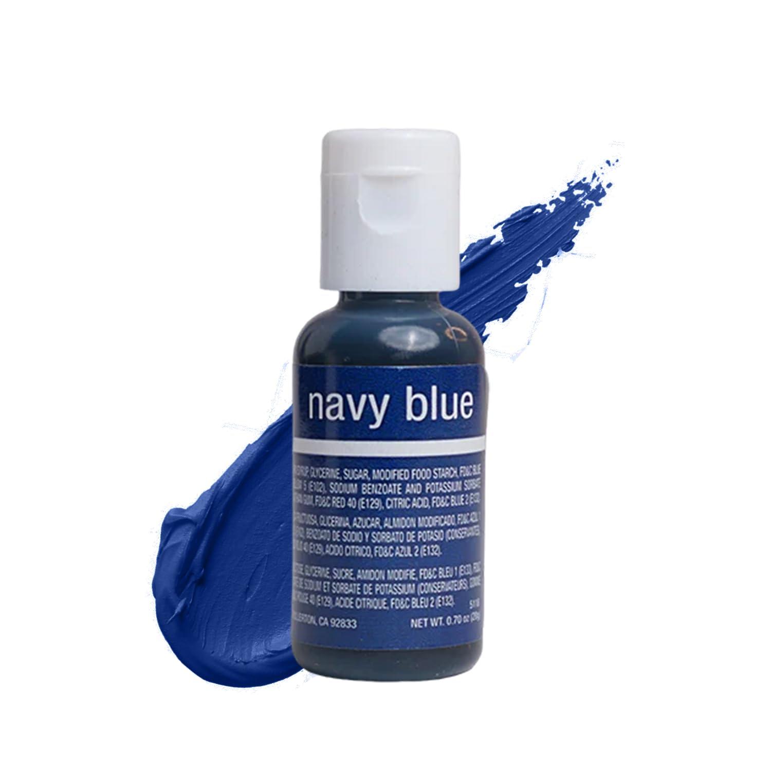 CHEFMASTER NAVY BLUE LIQUA GEL 20MLS