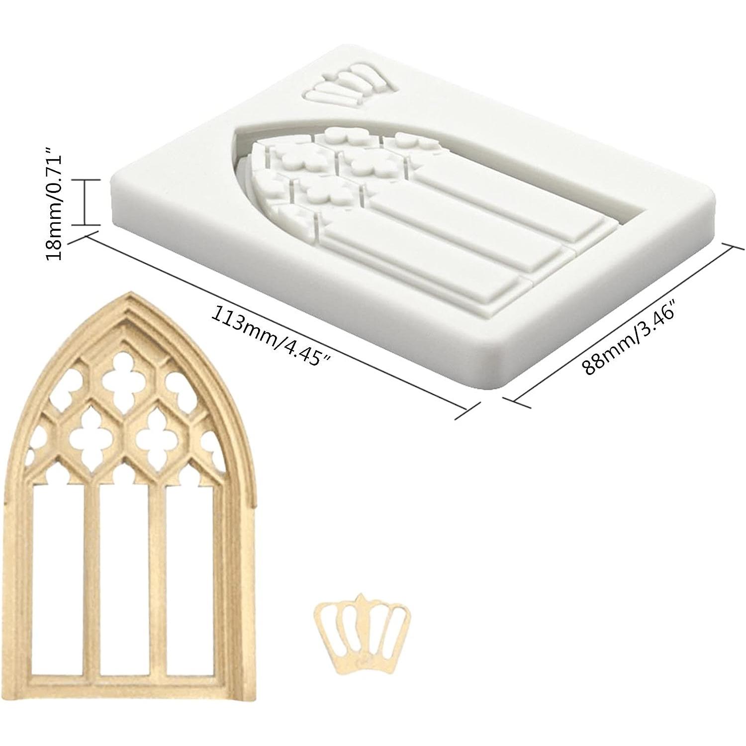 CHURCH DOOR LACE SILICON MOLD