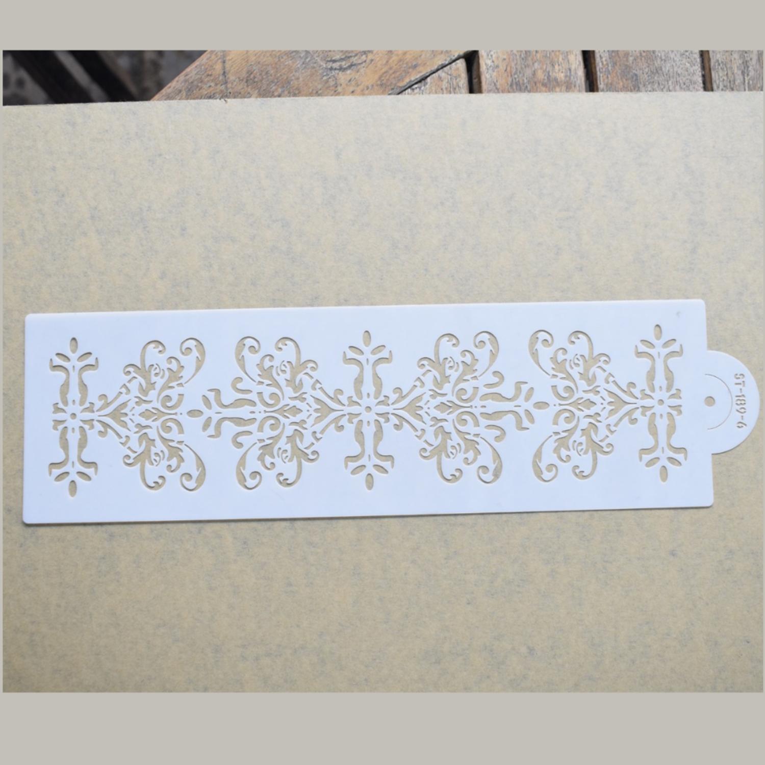 DAMASK CAKE STENCIL ST 189-6