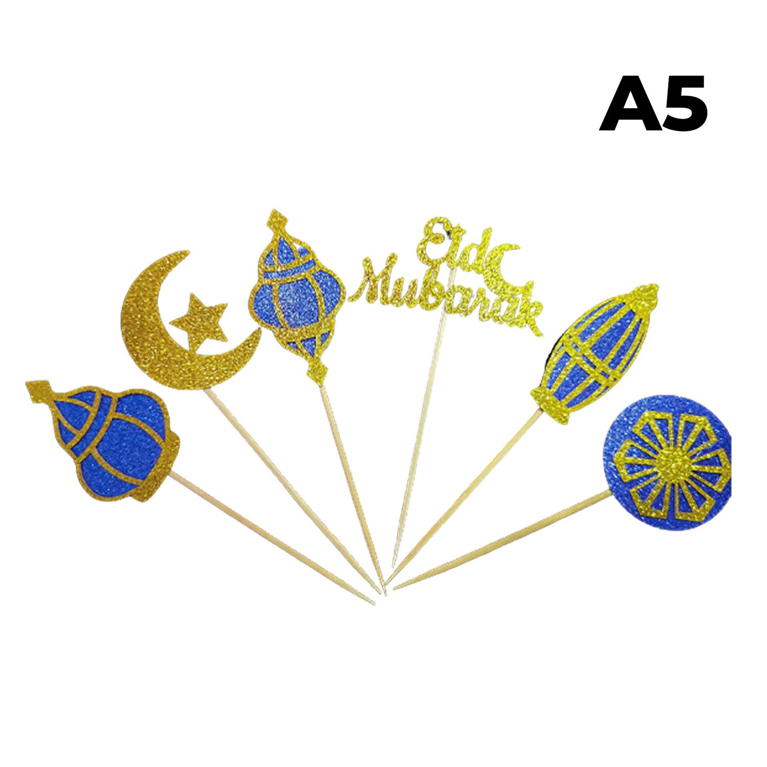 EID MUBARAK CARDSTOCK PAPER TOPPER A5