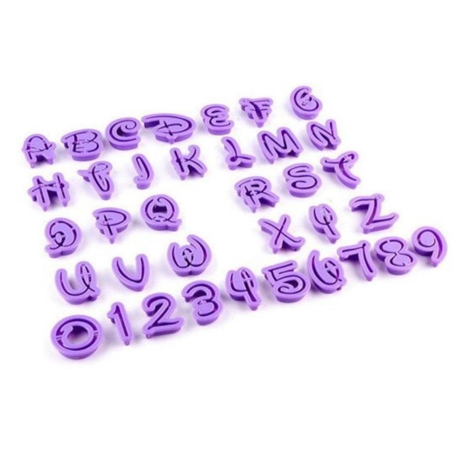 FANCY ALPHABET and NUMBER CUTTERS