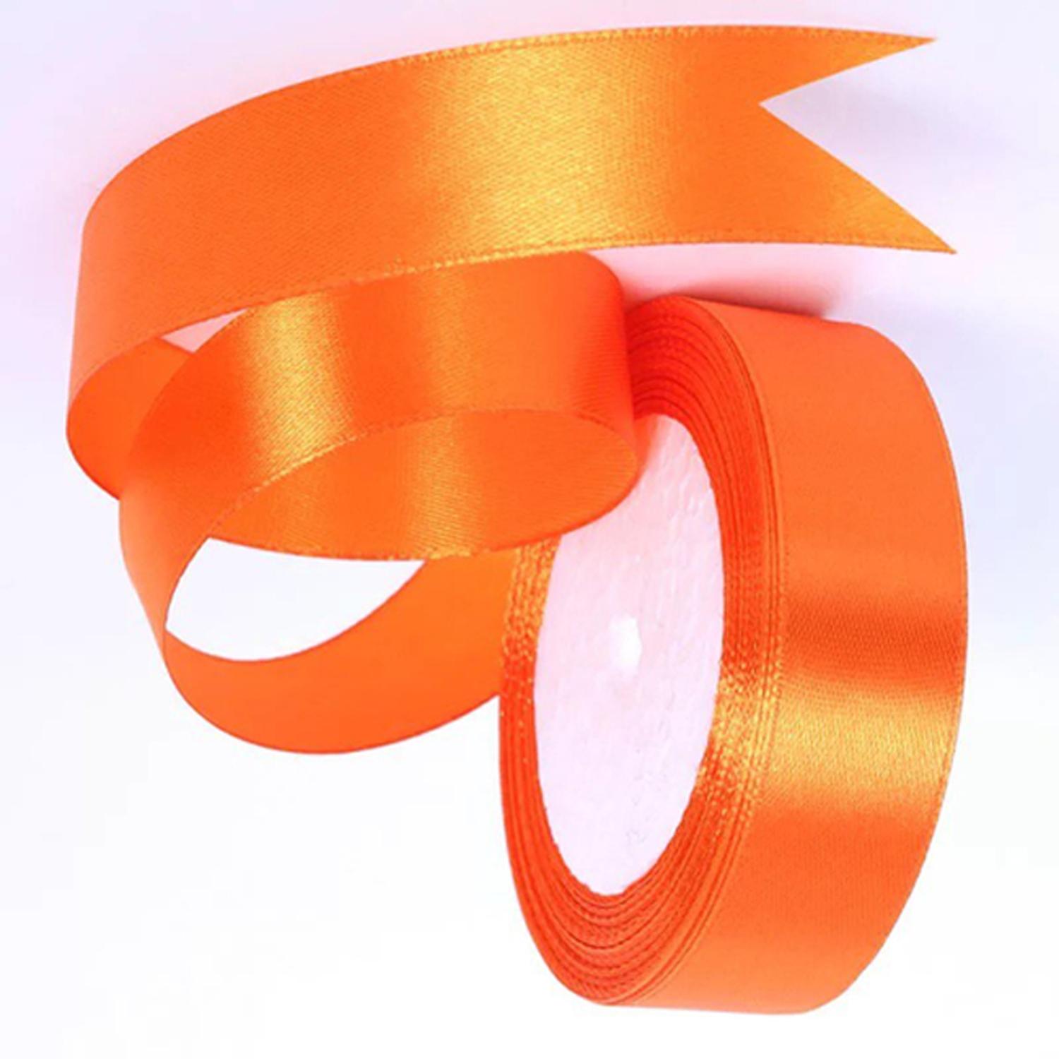 FANCY RIBBON FLORA ORANGE ROLL