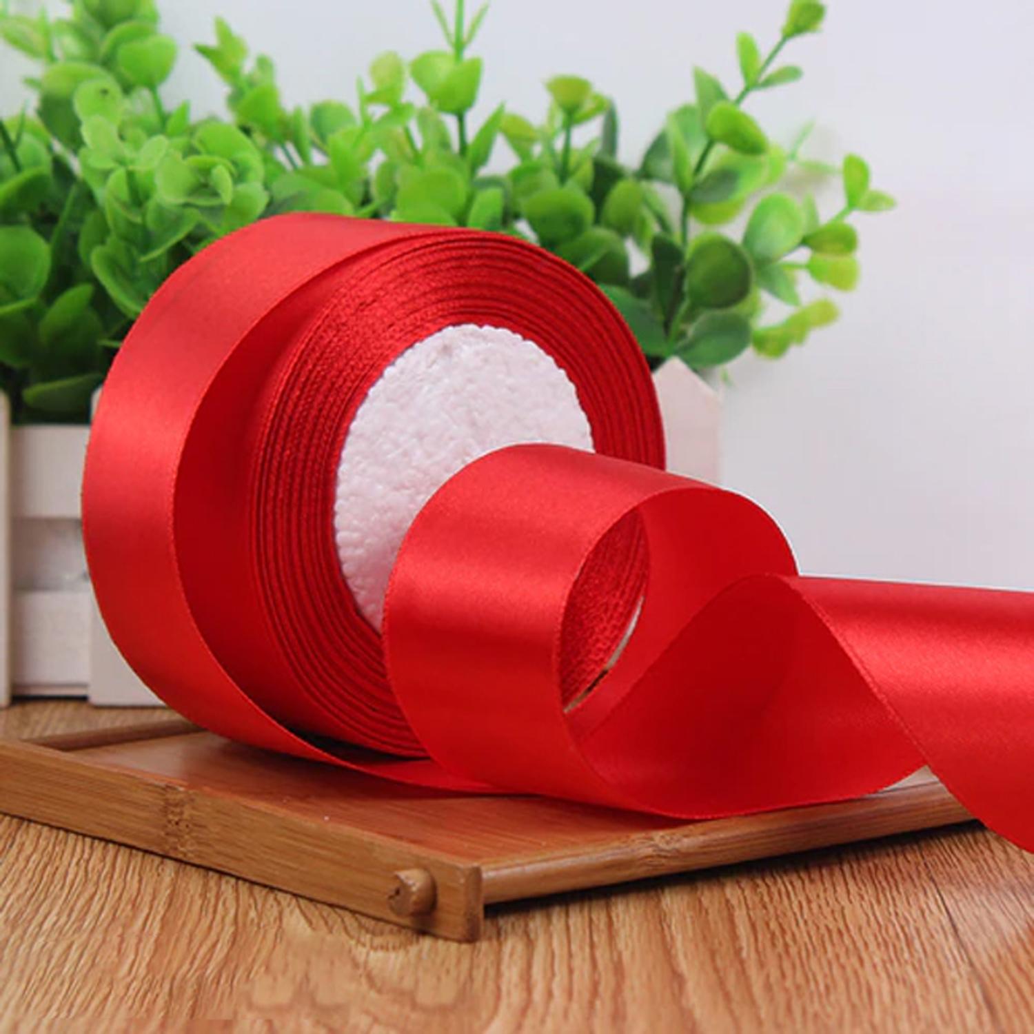 FANCY RIBBON FLORA RED ROLL