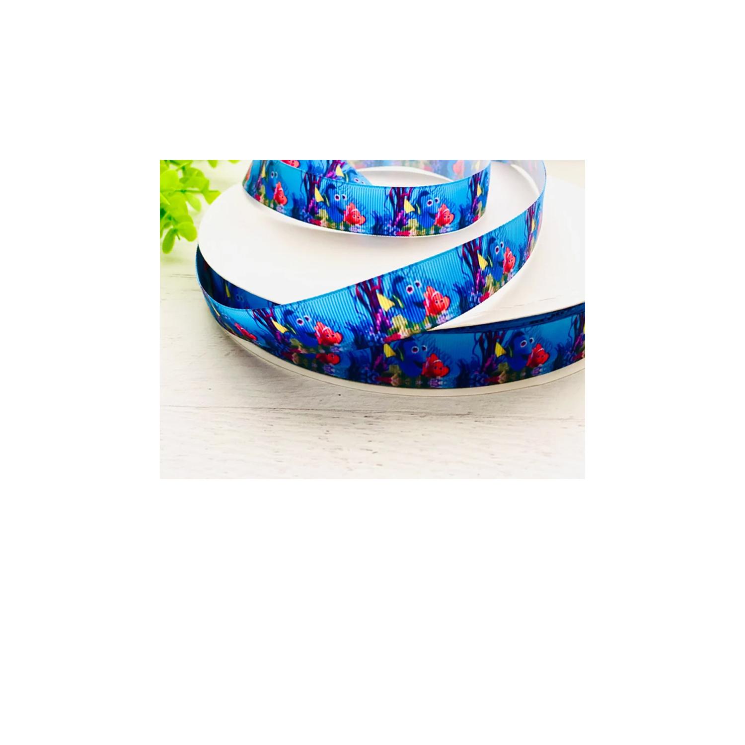 FINDING NEMO GROSGRAIN RIBBON ROLL