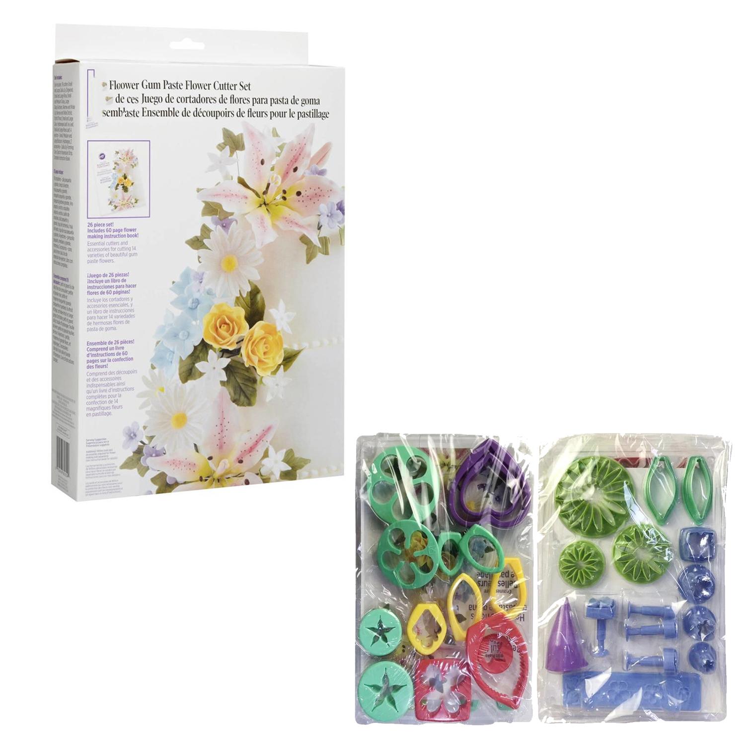 GUMPASTE FLOWER CUTTER SET