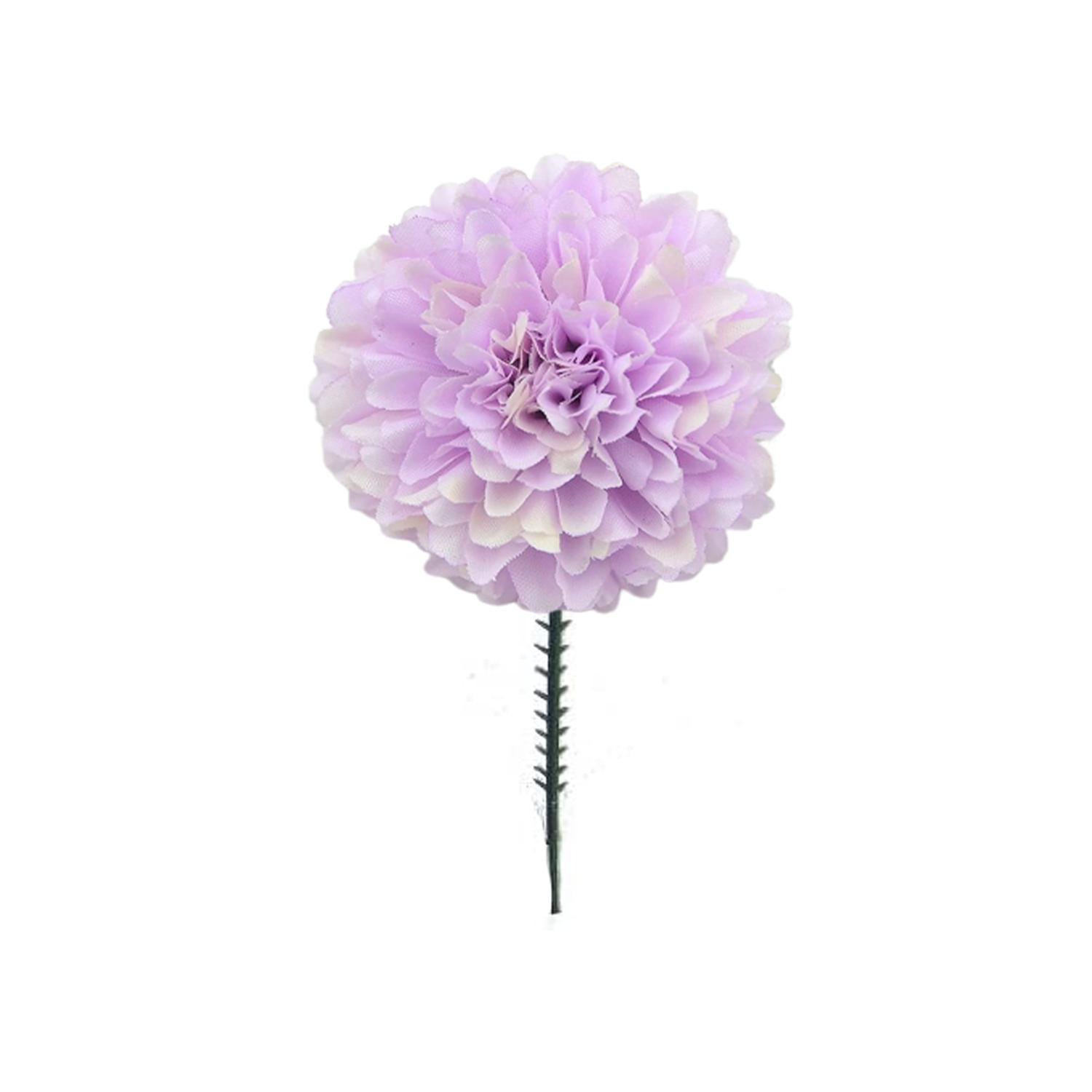 LILAC CARNATION ARTIFICIAL FLOWER 5CM