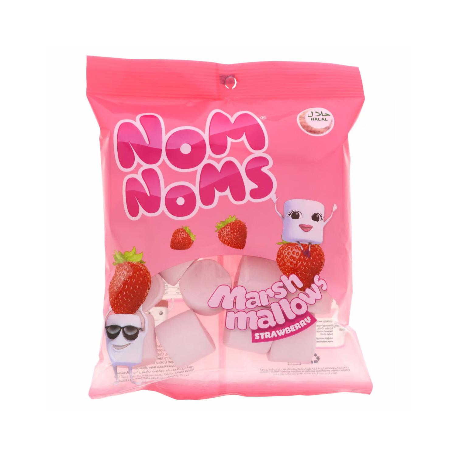 NOM NOMS MARSHMALLOWS STRAWBERRY 150G