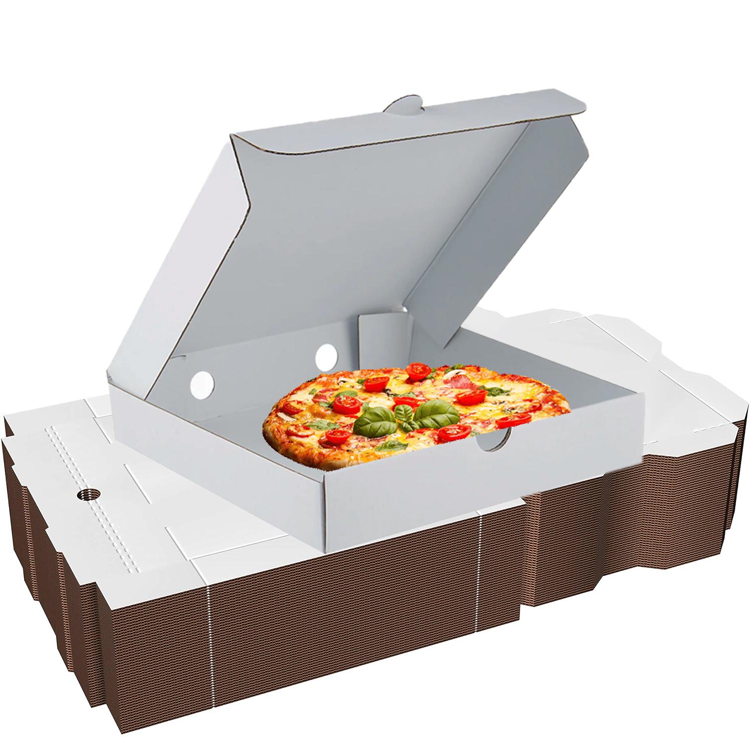 PACK OF 100 - PIZZA BOX 10''X10''X 1 5/8''