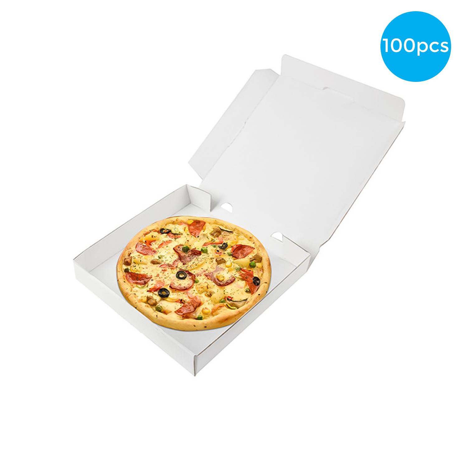 PACK OF 100 - PIZZA BOX 10''X10''X 1 5/8''