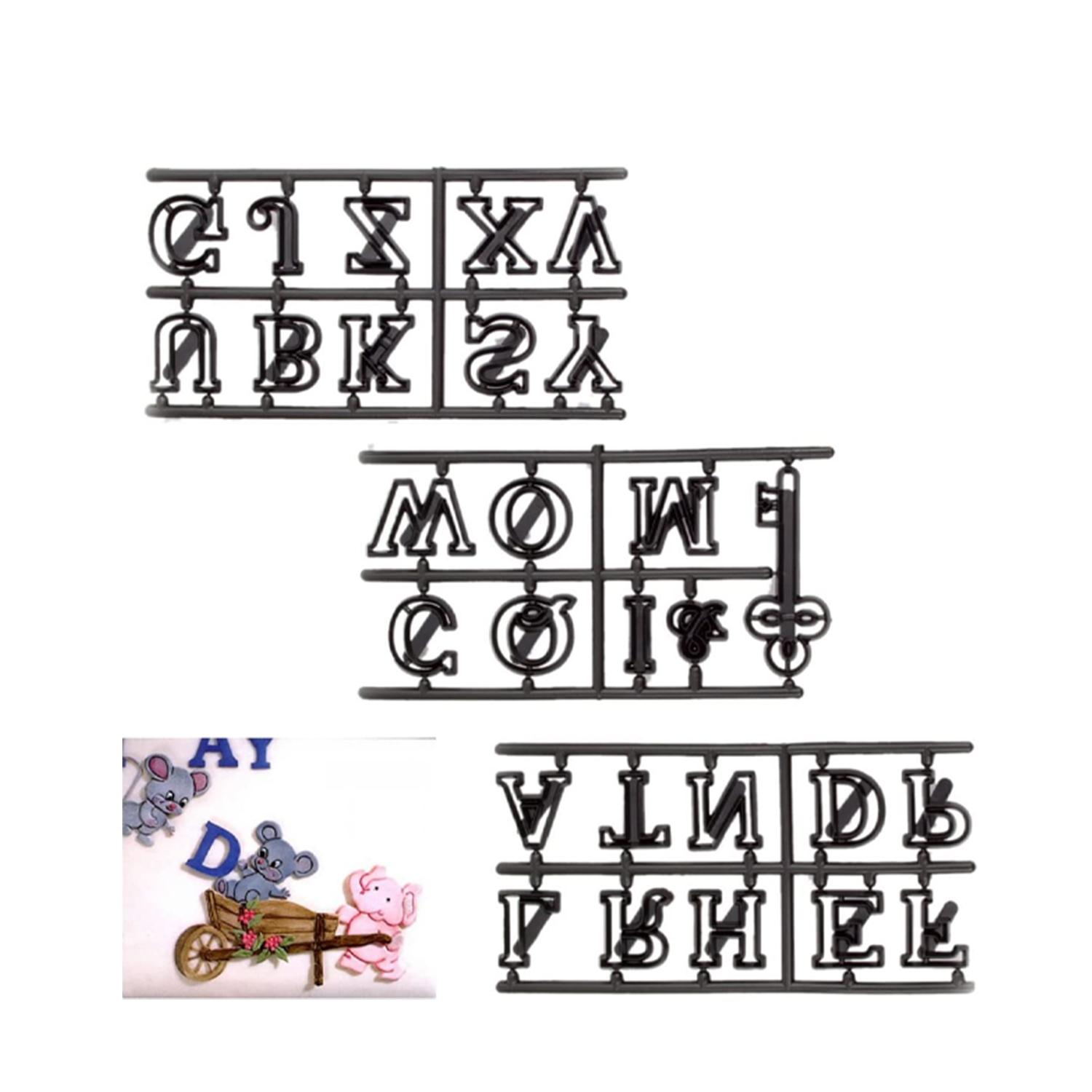 PATCHWORK LARGE ALPHABET CUTTER and KEY