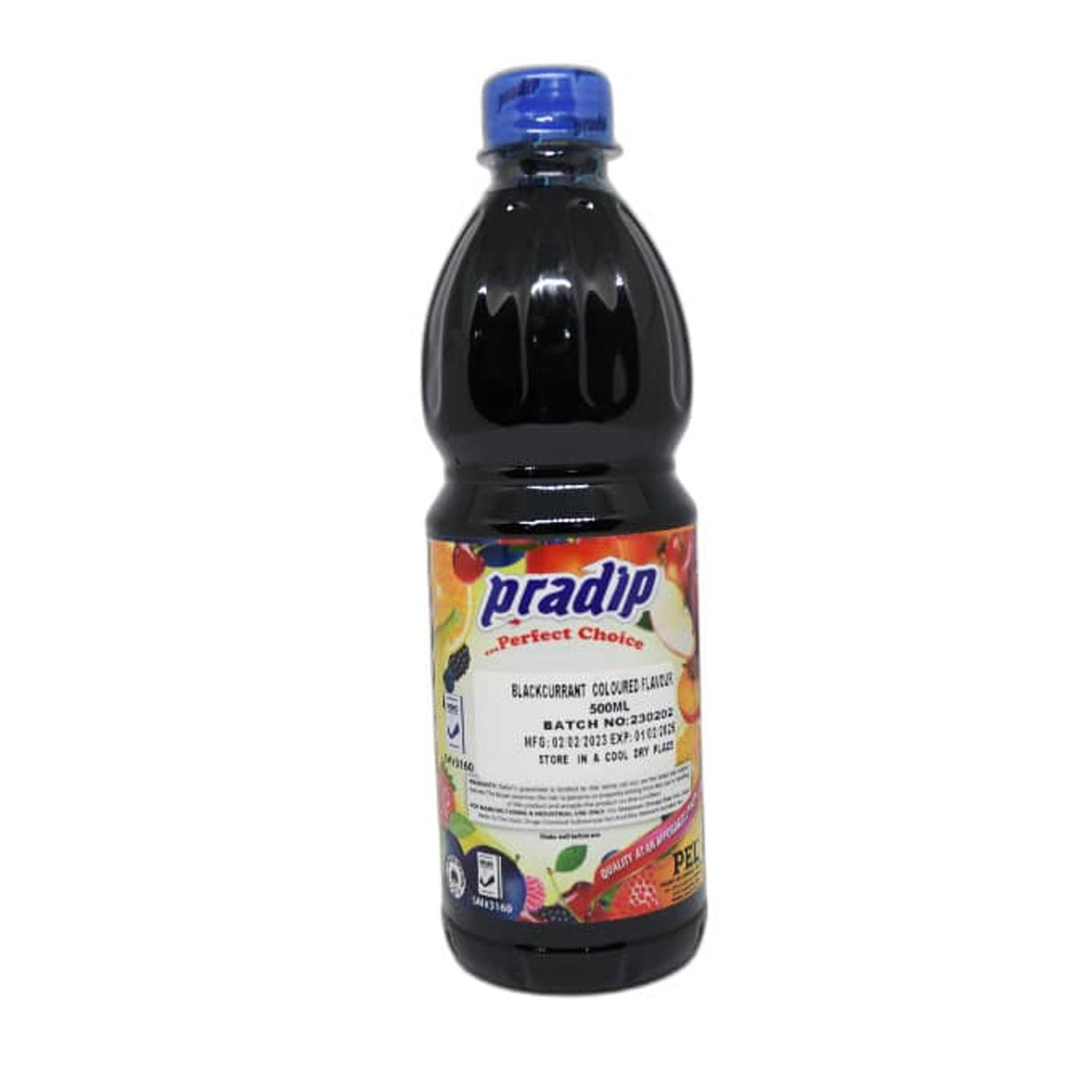 PRADIP BLACKCURRANT EMULSION FLAVOR 500ML