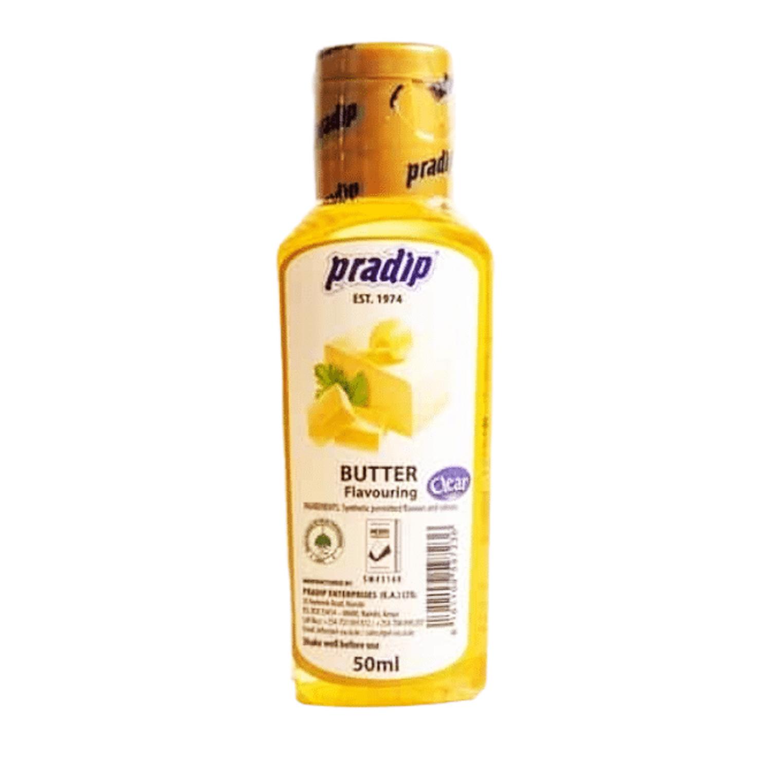 PRADIP BUTTER CLEAR FLAVOUR 50MLS