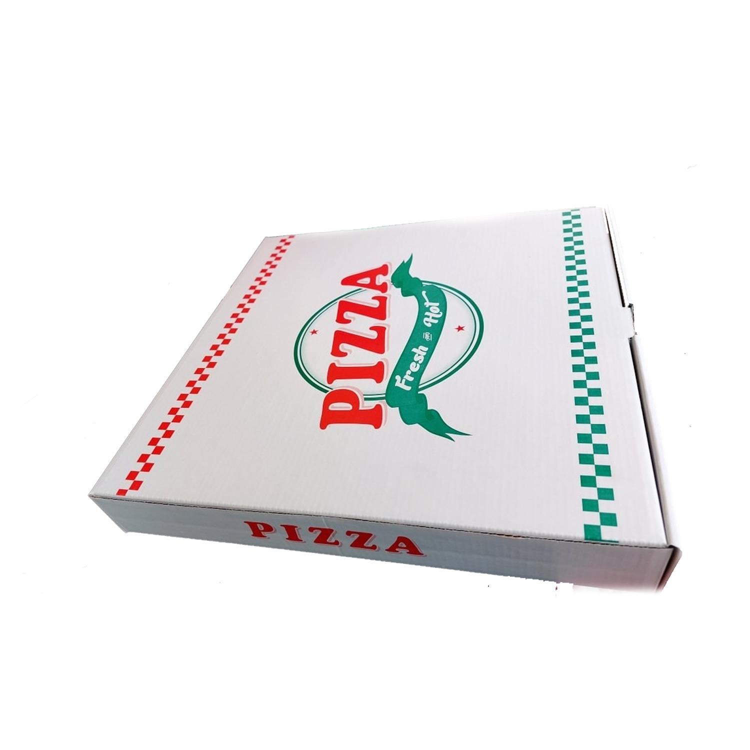 PRINTED PIZZA BOX 12''X12''X 1 5/8''