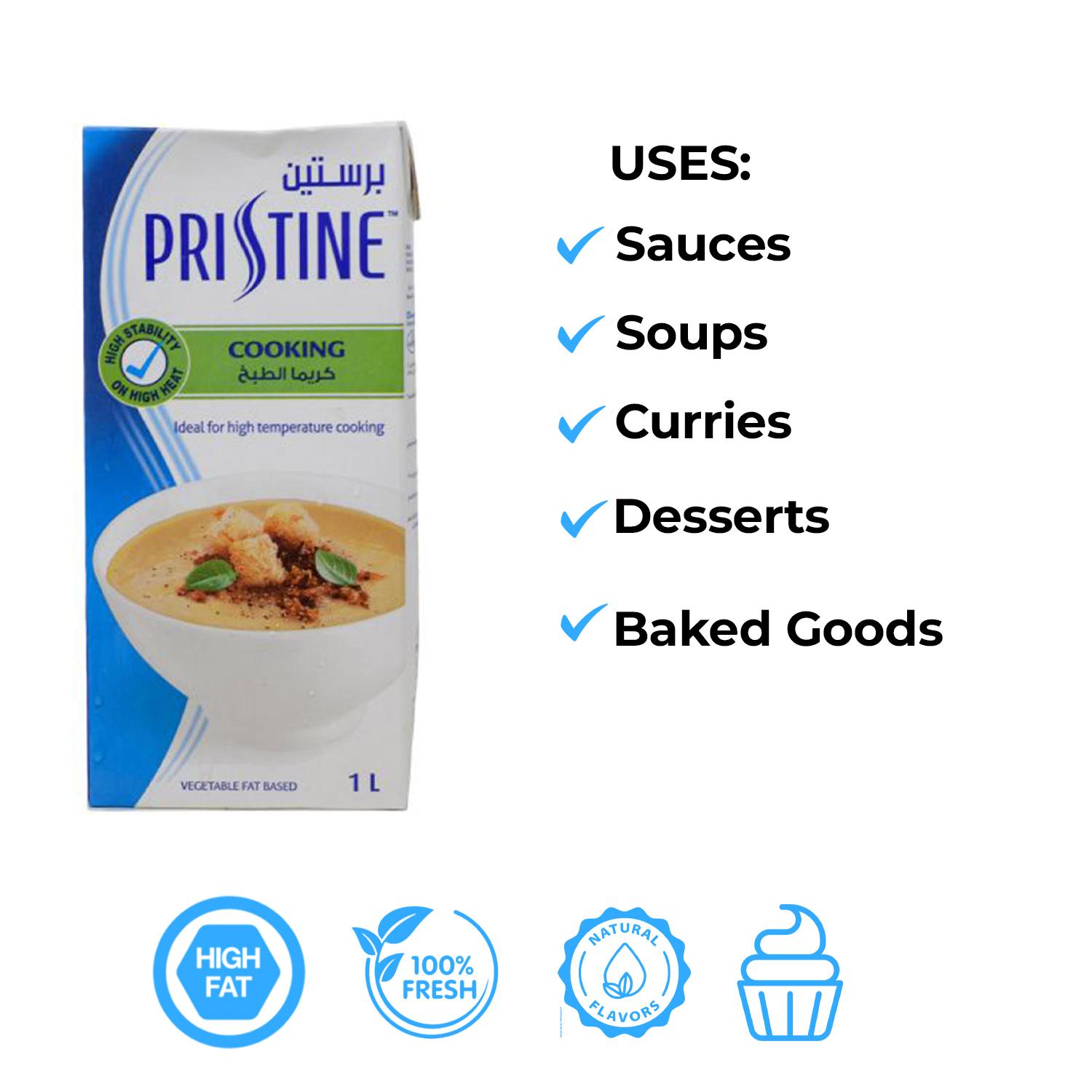 PRISTINE COOKING CREAM 1LITRE