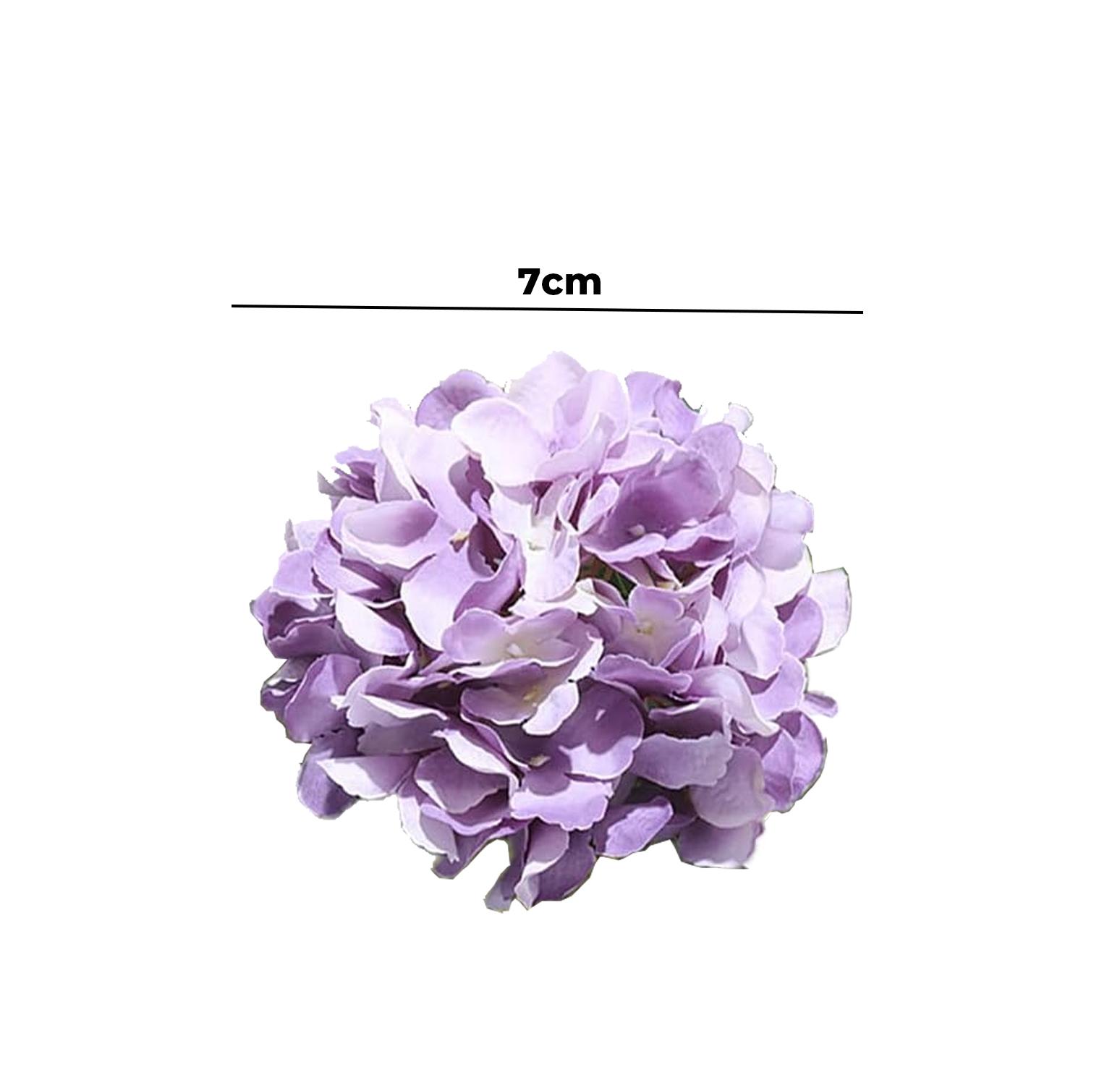 PURPLE HYDRANGEA ARTIFICIAL FLOWER 7CM