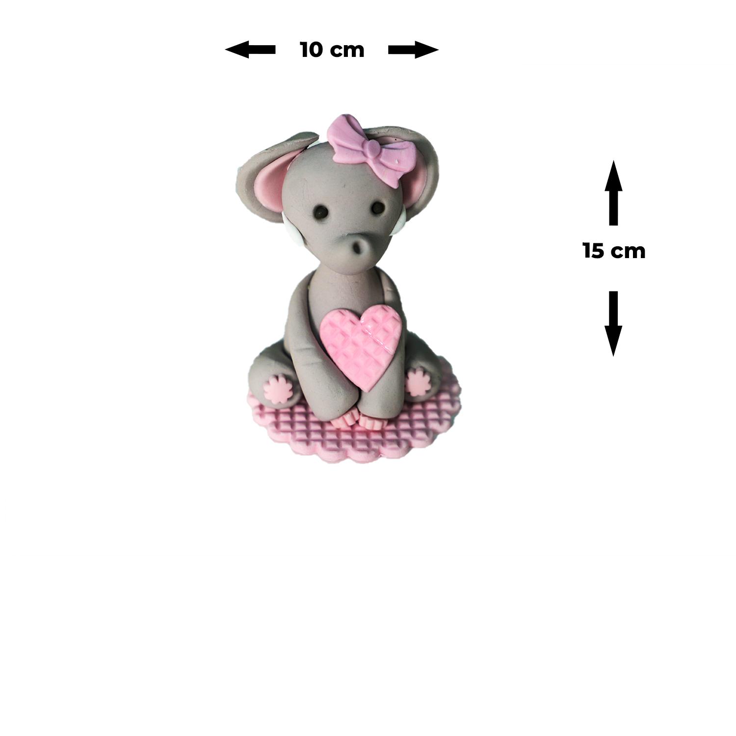 PURPLE SUGARCRAFT ELEPHANT TOPPER