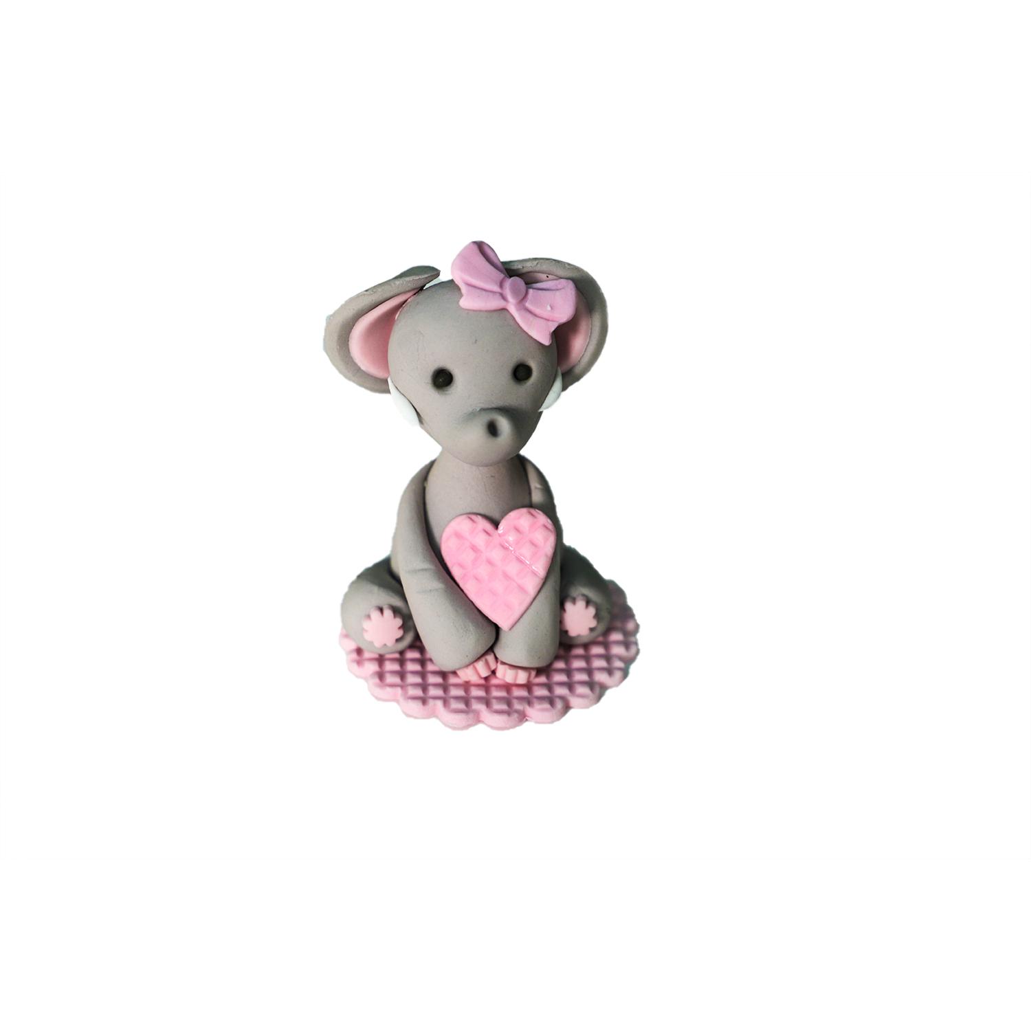 PURPLE SUGARCRAFT ELEPHANT TOPPER