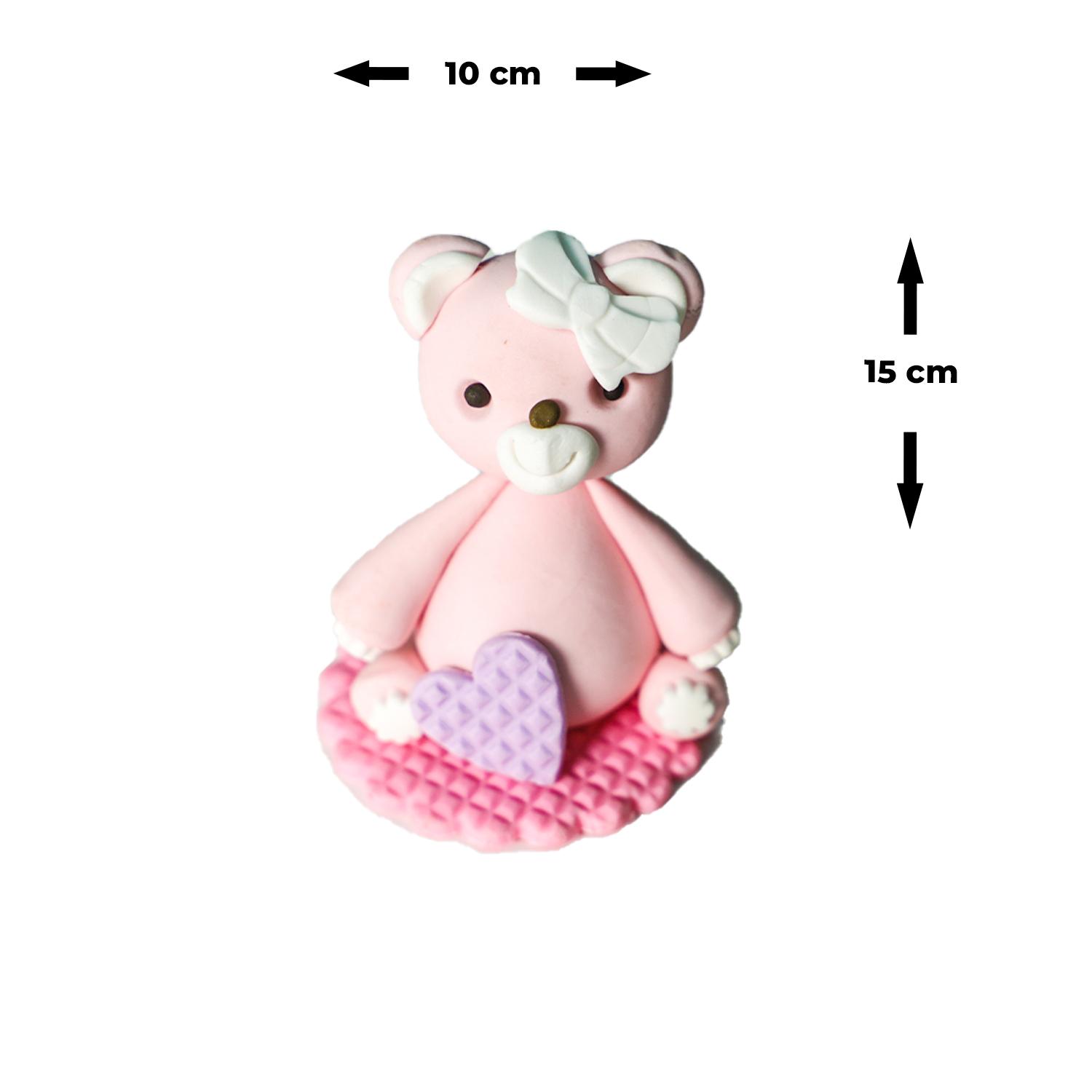 PURPLE SUGARCRAFT PINK TEDDY BEAR