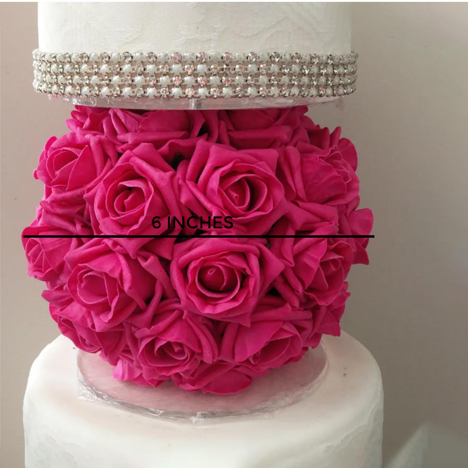 6'' ROSE BALL CAKE SEPARATOR