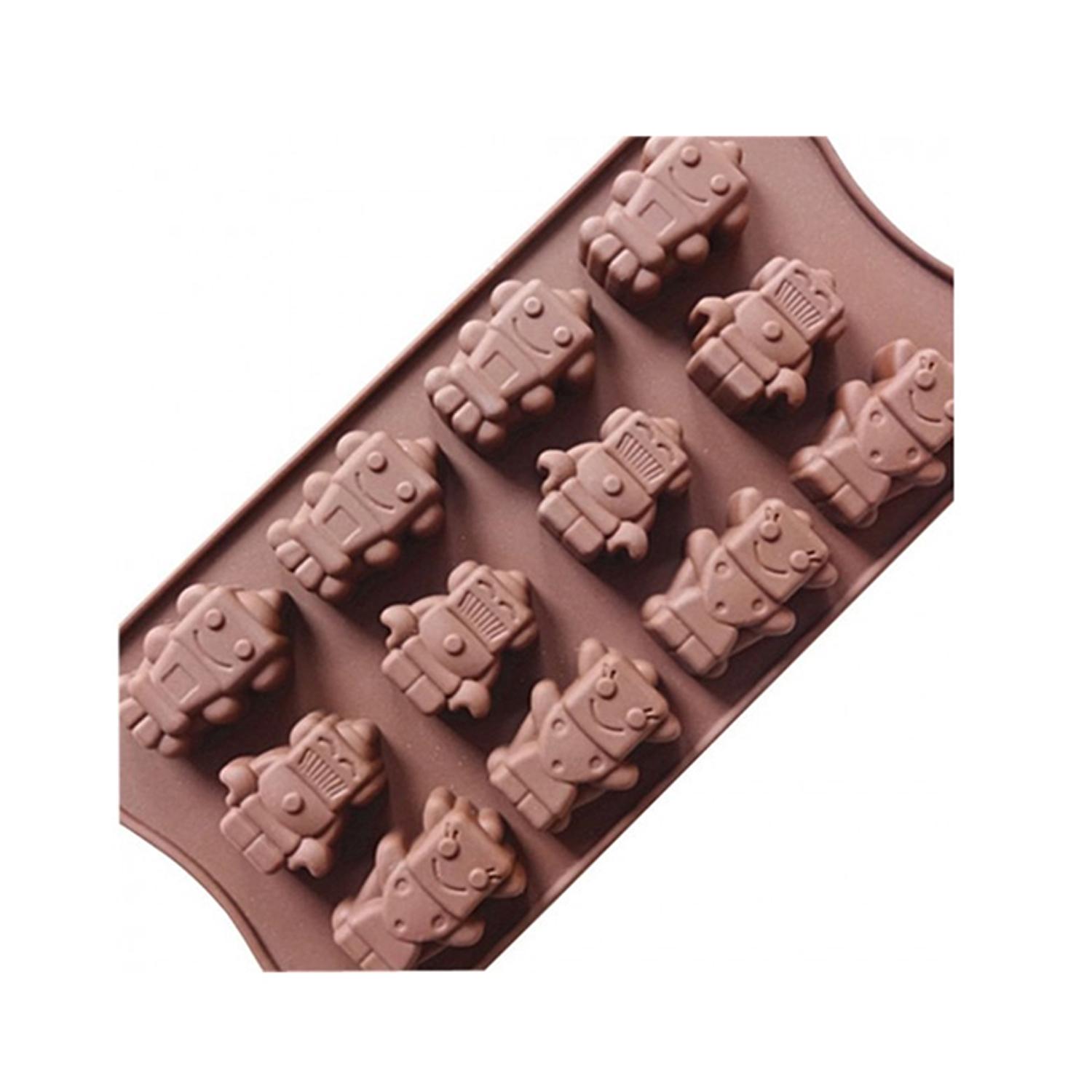 SCM0011 CHOCOLATE SILICON MOULD ROBOT