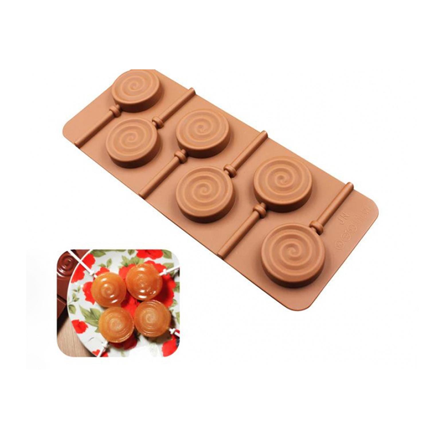 SCM0019 LOLLIPOP ROUND CANDY MOLD