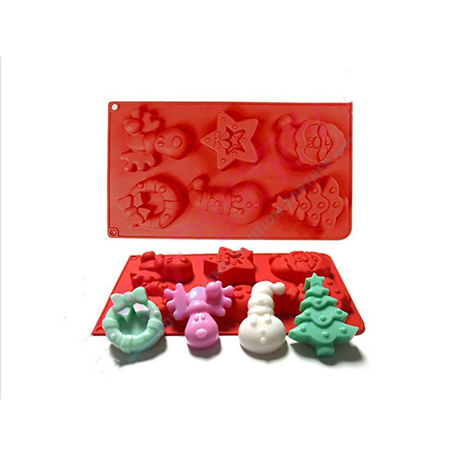 SCM0051 CHRISTMAS CHOCOLATE SILICON MOLD