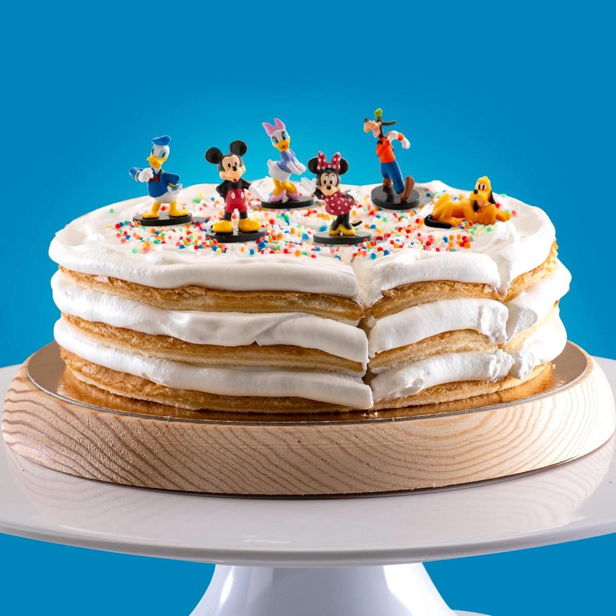 Cake topper Mickey Minnie Happy Birthday Dekora