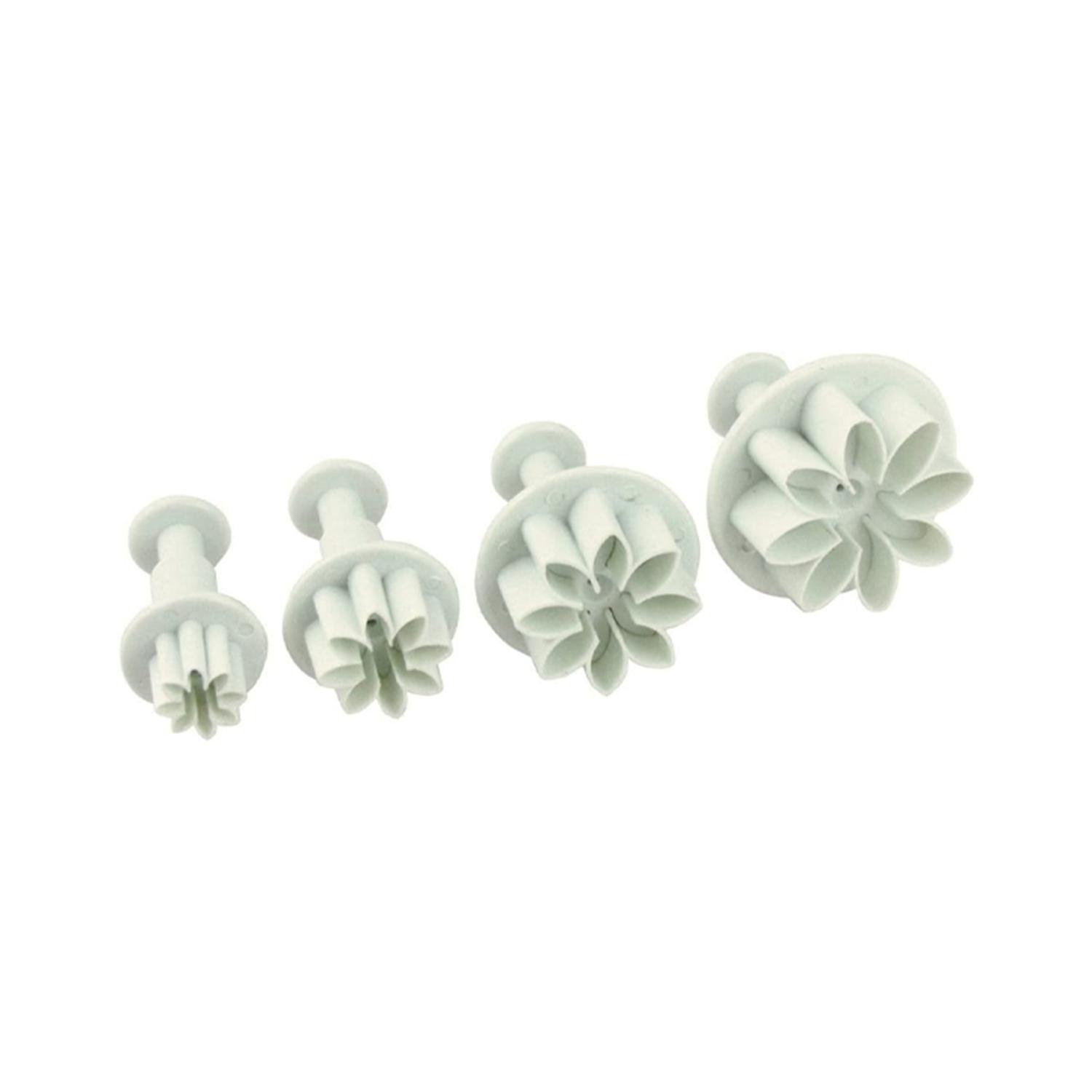 SET OF 4 DAISY PLUNGER CUTTER