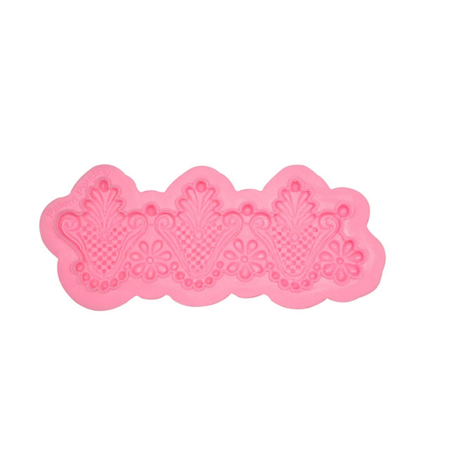 SFGM0008 DAISY FLOWER BORDER SILICON MOLD